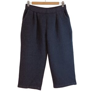 St. John Basics Size 6 Knit Old Money Pull-On Cropped Pants